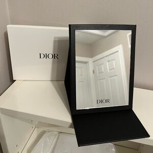 Dior Beauty Black Stand Mirror